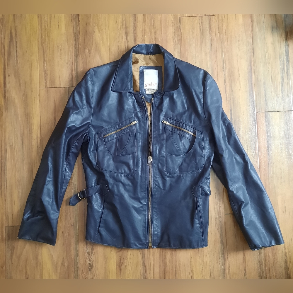 Gandalf & Company ~ Black Leather Jacket VINTAGE
